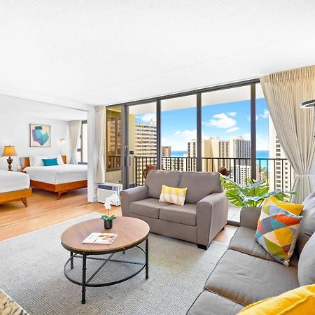 Stunning Ocean View 1Br Condo - Free Parking! Honolulu Exteriör bild