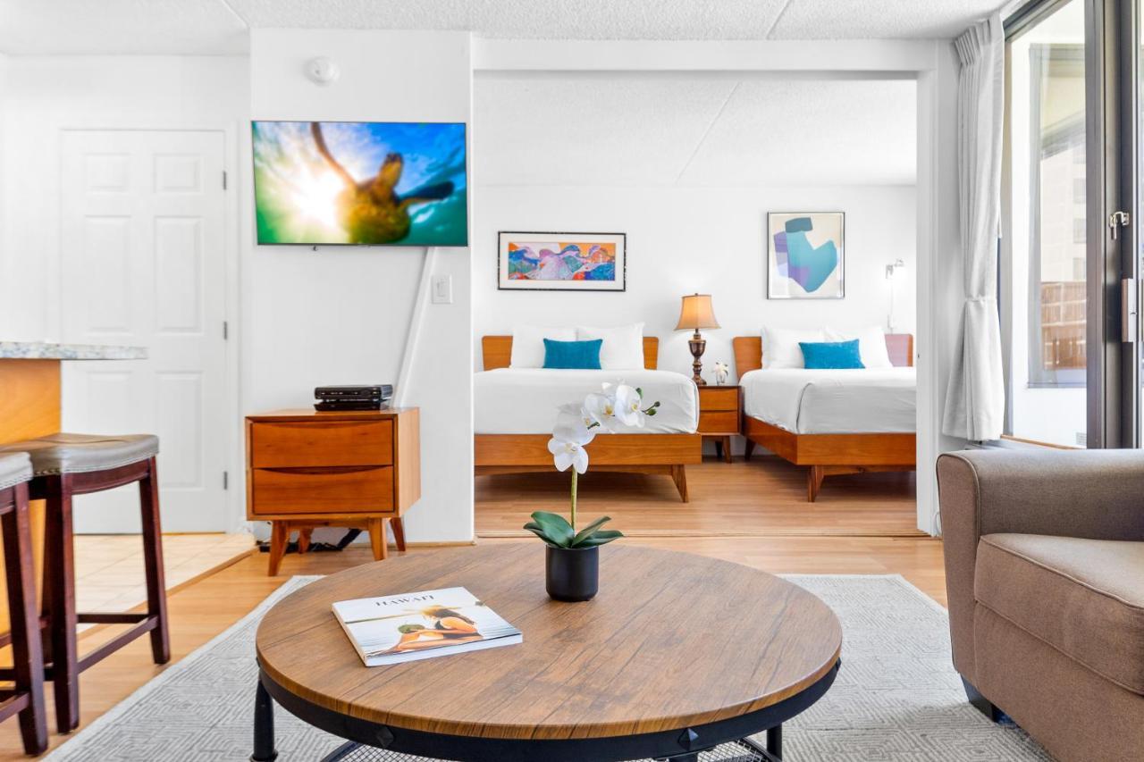 Stunning Ocean View 1Br Condo - Free Parking! Honolulu Exteriör bild